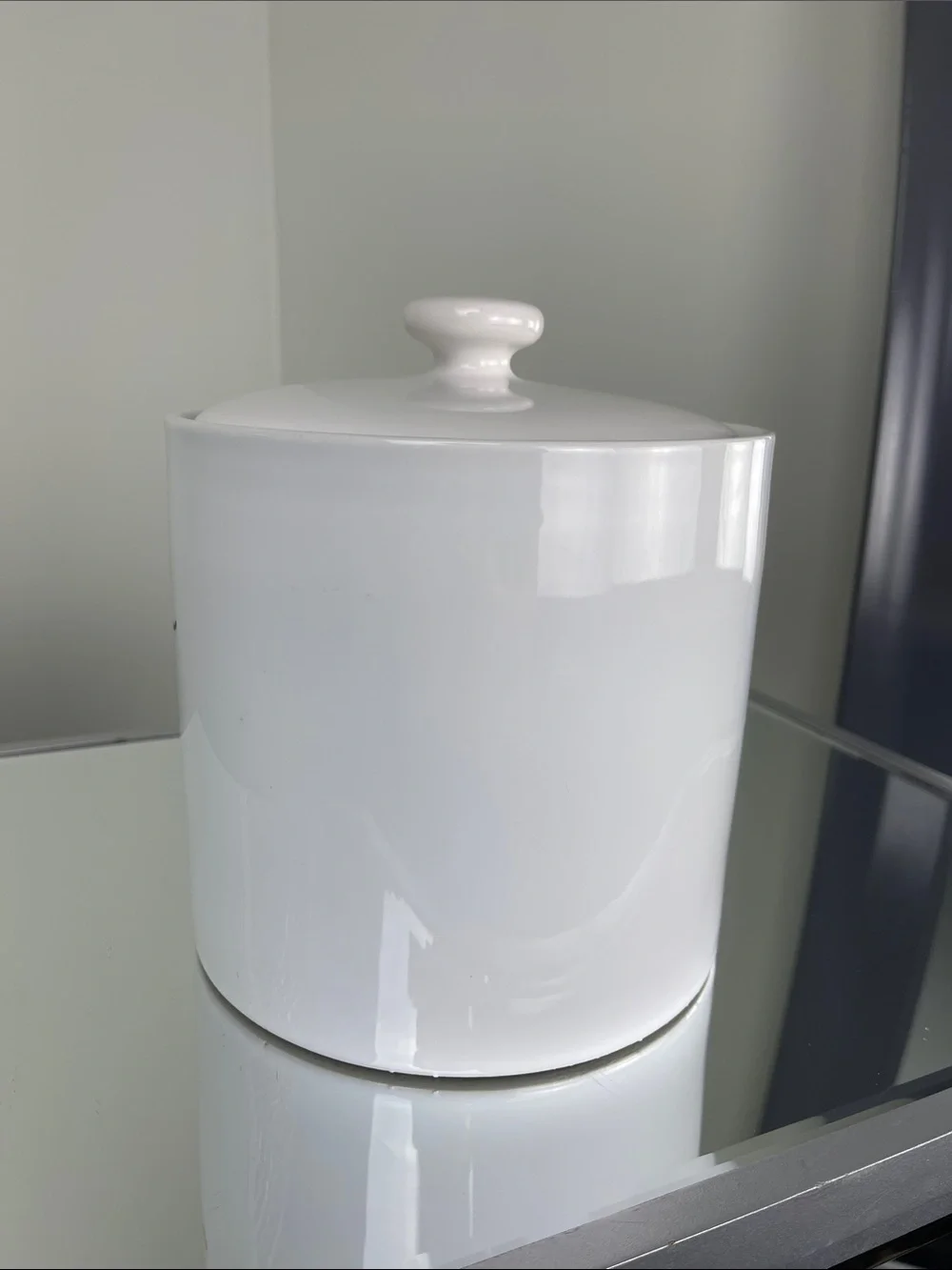 Threshold Target “Cookies” White Stoneware Cookie Jar Canister